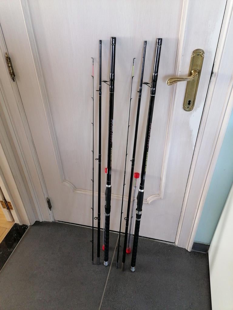 2 FEEDERHENGELS INTRUDER 3.30M. NIEUW, Ophalen of Verzenden, Nieuw, Werphengel