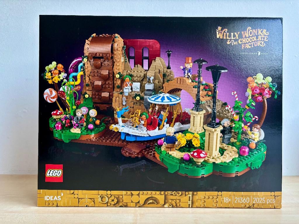 Lego Ideas 21360 Willy Wonka & the Chocolate Factory, Kinderen en Baby's, Nieuw, Ophalen of Verzenden, Ideas, Complete set