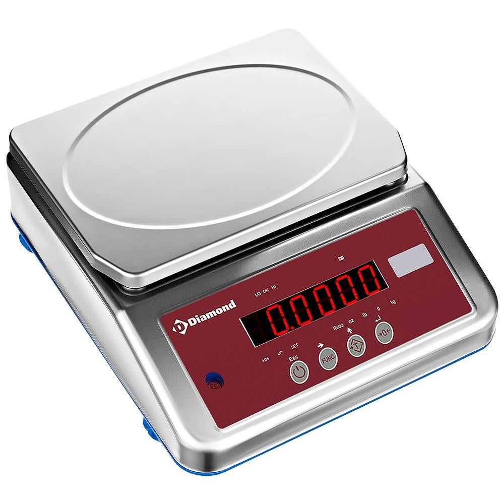 Balance électronique inox, 4Kg x 1g, IP68, Electroménager, Neuf, Enlèvement ou Envoi, 10 à 50 kg, Balance de cuisine