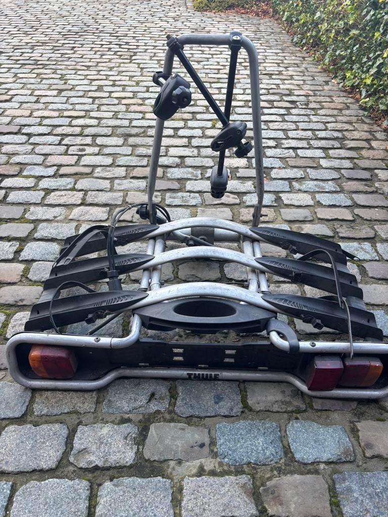 Thule fietsenrek, Auto diversen, Fietsendragers, Ophalen, 3 fietsen of meer, Gebruikt, Trekhaakdrager