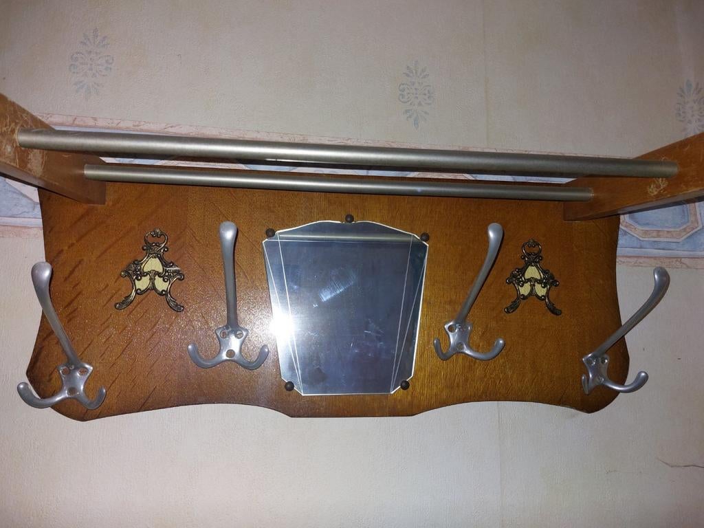 retro kapstok, Huis en Inrichting, Woonaccessoires | Kapstokken, Ophalen, Hout