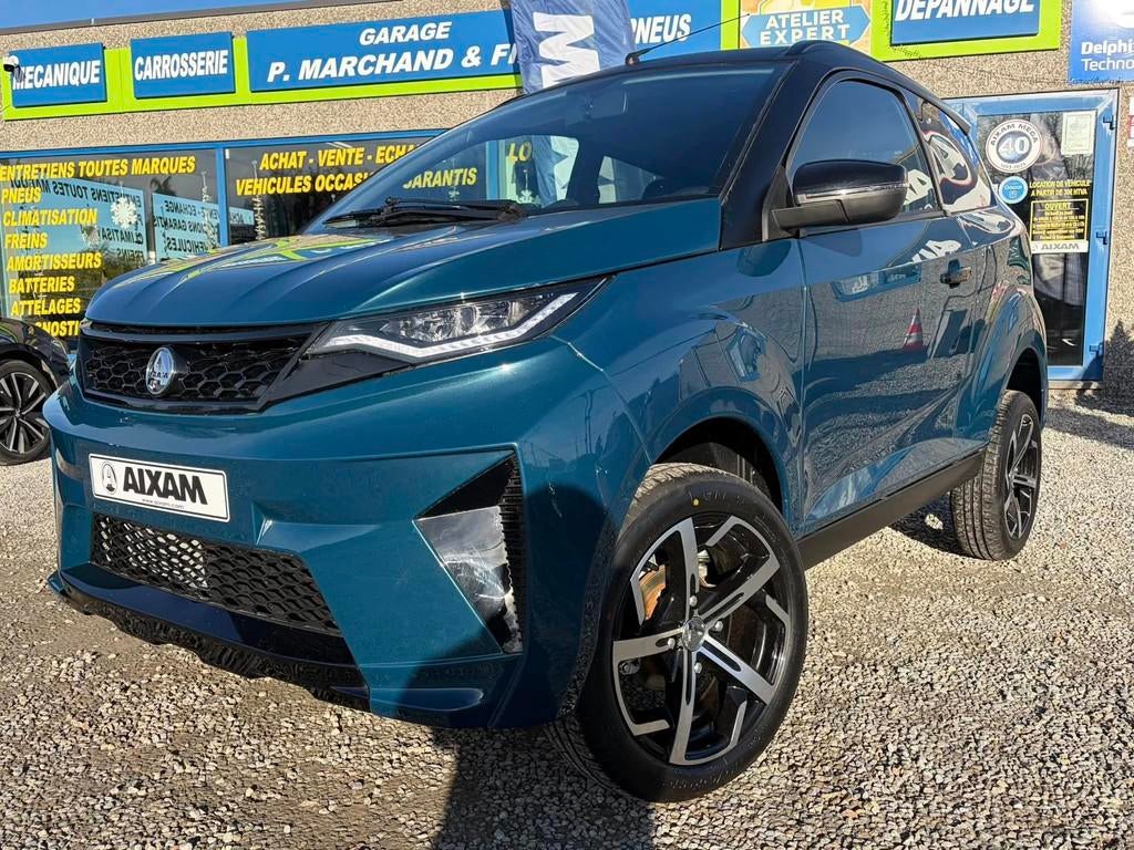 Aixam Crossover (bj 2026, automaat), Auto's, Automaat, Blauw, Leder, Bedrijf