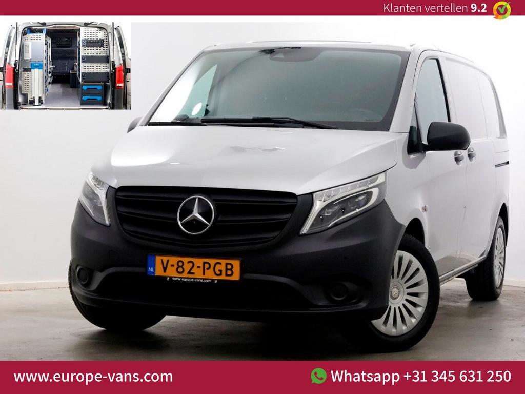 Mercedes-Benz Vito 114 CDI 136pk Compact 9G Automaat 2x Schu, Auto's, Bestelwagens en Lichte vracht, Bedrijf, ABS, Airconditioning