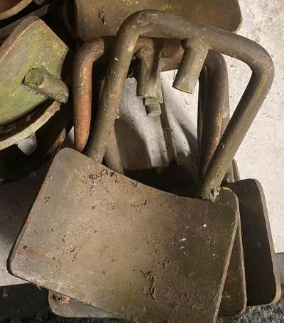 hindernislepels, Ophalen