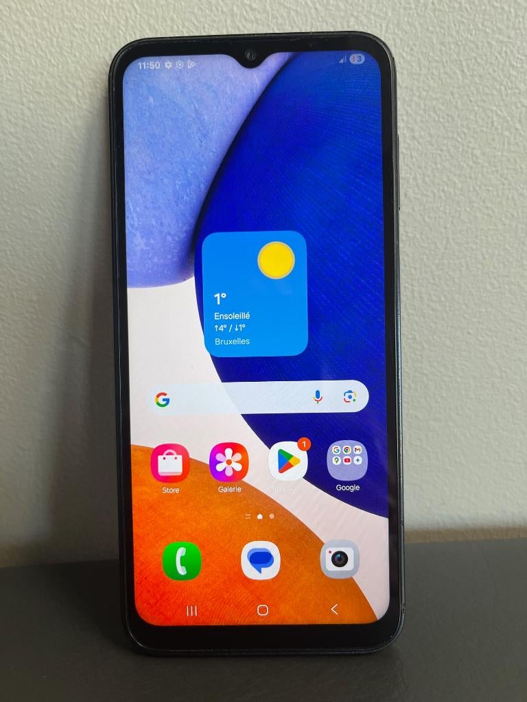 Uitstekende conditie - Samsung Galaxy Noir A14 5G 128gb, Telecommunicatie, Mobiele telefoons | Samsung, Gebruikt, Zwart, Touchscreen