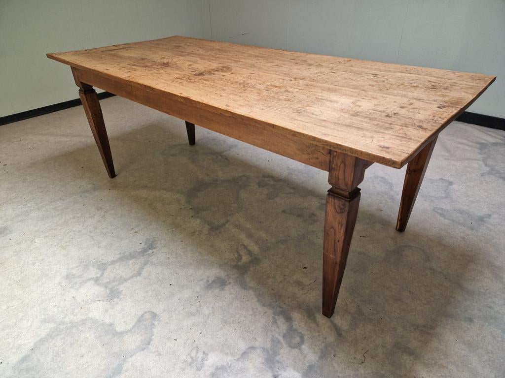 Antieke eiken boerentafel, Ophalen