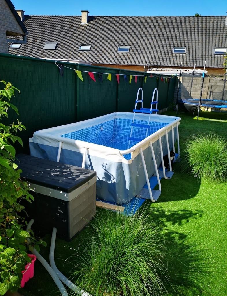 Piscine Intex et accessoires avec pompe à chaleur Weau, Jardin & Terrasse, Piscines, Enlèvement