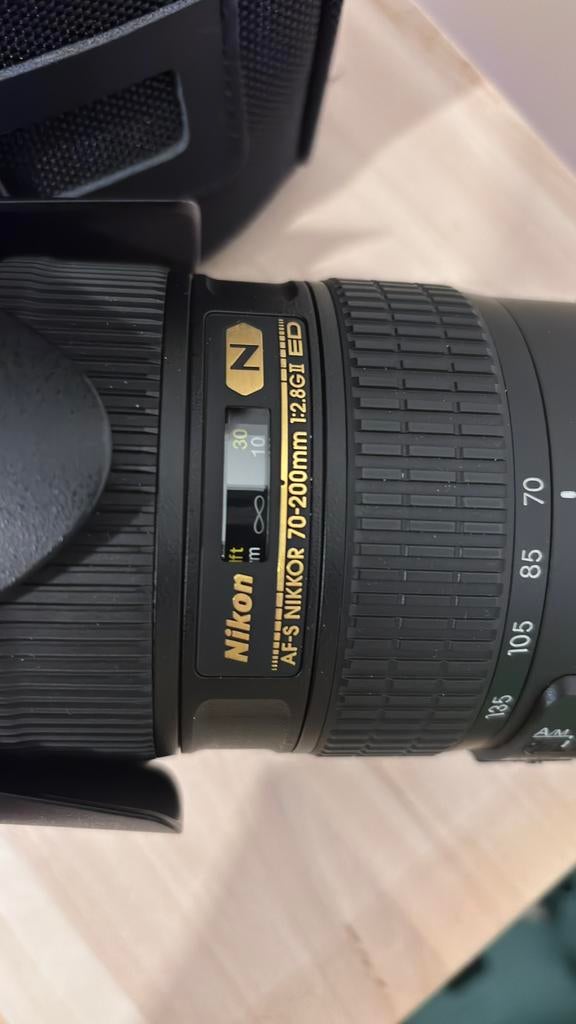 Nikkor 70-200mm 1:2.8 G ED VR, Ophalen, Gebruikt, Spiegelreflex, Nikon