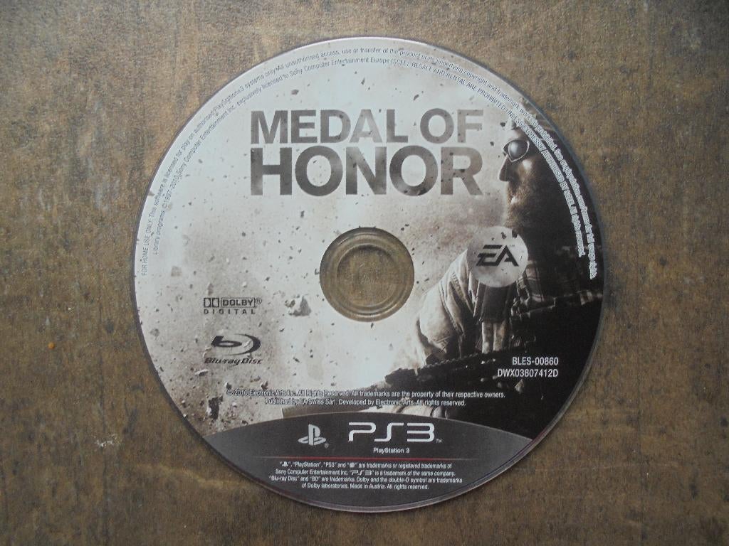Medal Of Honor voor PS3 (zie foto's), Consoles de jeu & Jeux vidéo, Shooter, Enlèvement ou Envoi, 1 joueur, À partir de 18 ans