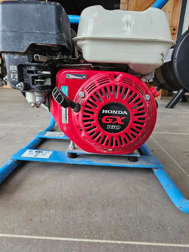Honda GX160, Ophalen, Zo goed als nieuw, Benzinemotor, 1800 rpm of meer