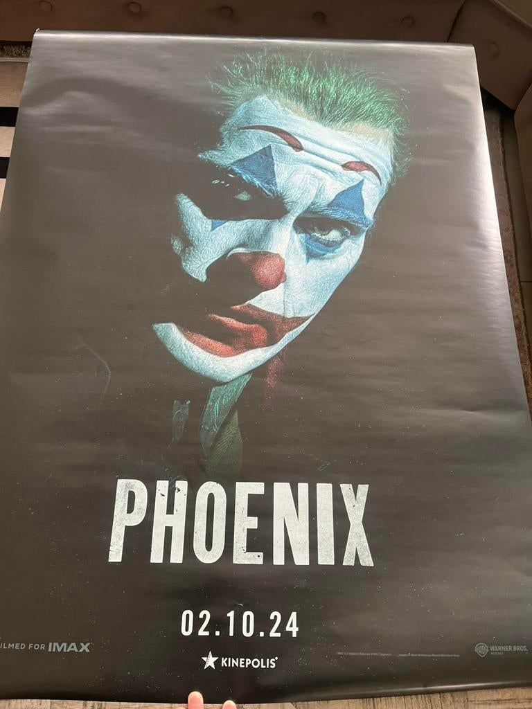 JOKER 2 FOLIE A DEUX poster, Enlèvement, Comme neuf, Film, Affiche