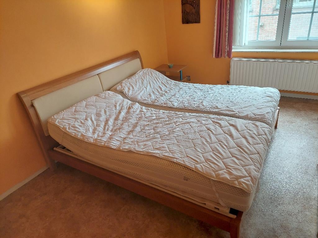 2 persoonsbed, Huis en Inrichting, Slaapkamer | Bedden, Ophalen, Verstelbaar, 210 cm, Tweepersoons