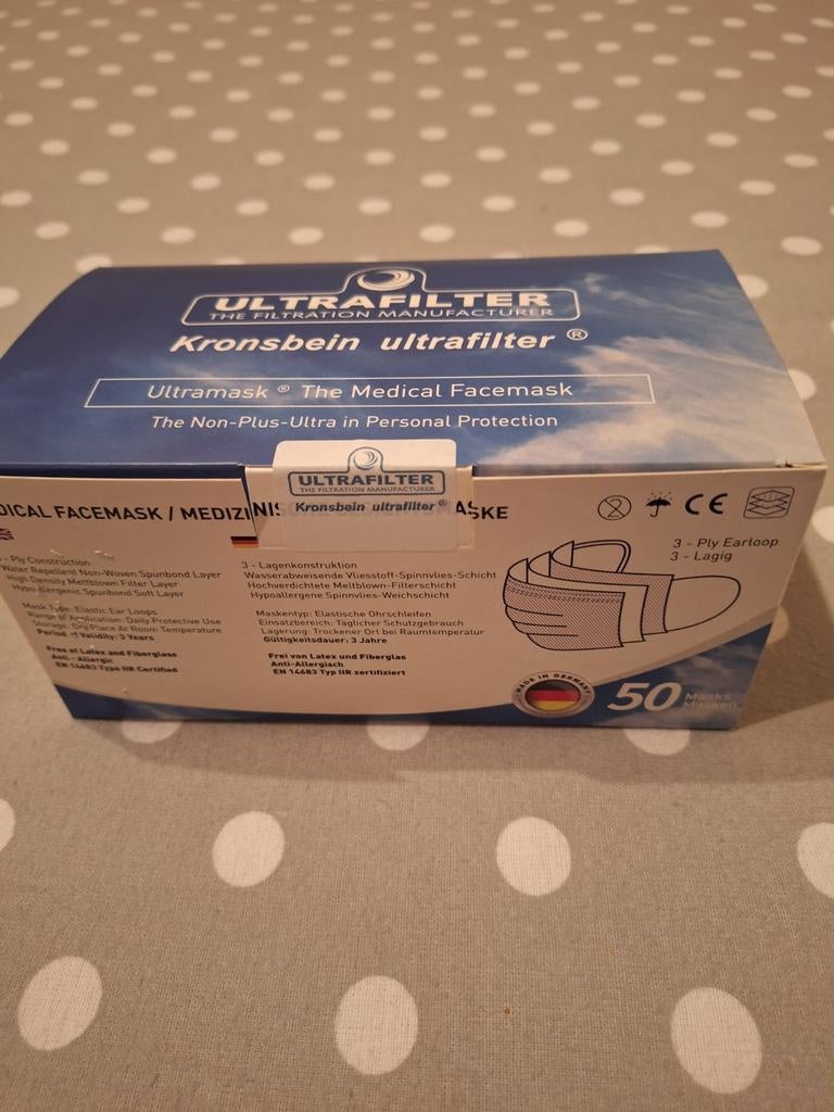 Gratis nieuwe doos mondmaslkers, Ophalen, Nieuw