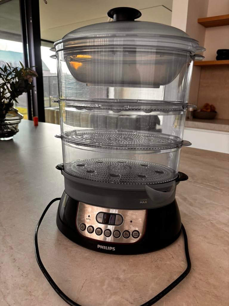 Philips stoomkoker, Elektronische apparatuur, Stoomapparaten, Zo goed als nieuw, Ophalen of Verzenden
