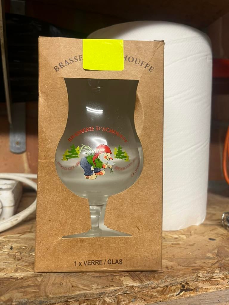 Chouffe glas, Verzamelen, Ophalen, Zo goed als nieuw