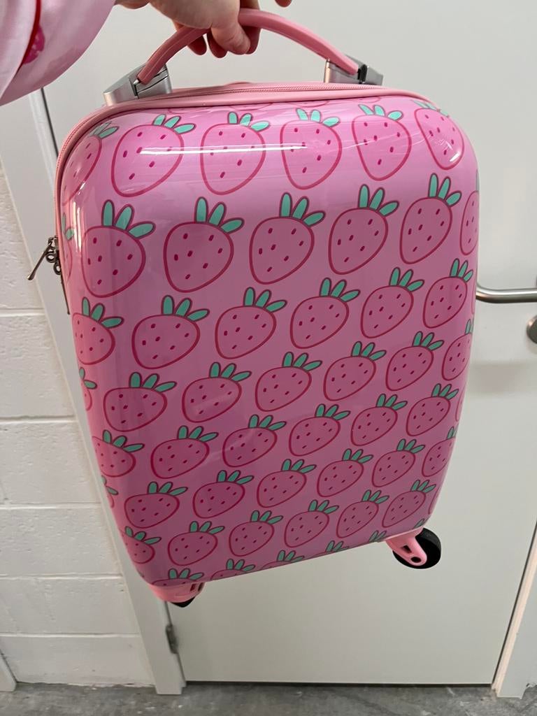 Valise cabine neuve fraises, Bijoux, Sacs & Beauté, Enlèvement ou Envoi, Comme neuf