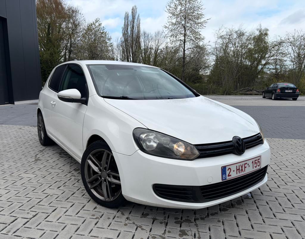 Vw golf 6 14i 59kw 80cv an2012 241000km 3p euro5, Autos, Euro 5, Achat, Boîte manuelle, Noir