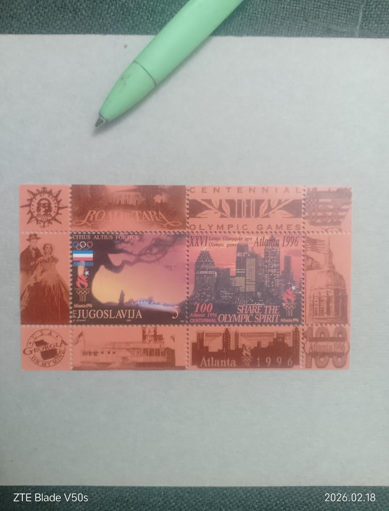 Postzegels Jugoslawien Olympia, Ophalen of Verzenden