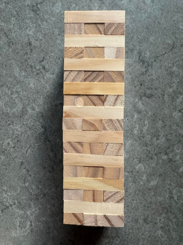 Jenga gezelschapsspel, Hobby en Vrije tijd, Gezelschapsspellen | Overige, Ophalen of Verzenden, Zo goed als nieuw