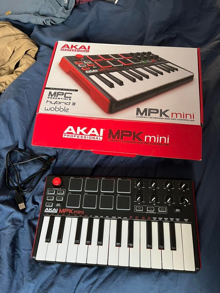 Akai MPK mini, Muziek en Instrumenten, Ophalen, Gebruikt
