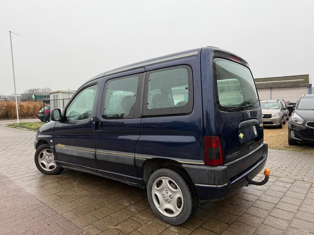 Peugeot Partner 1.6 Benzine| 2x schuifdeur | Trekhaak | Airc, Voorwielaandrijving, 1160 kg, Monovolume, Gebruikt