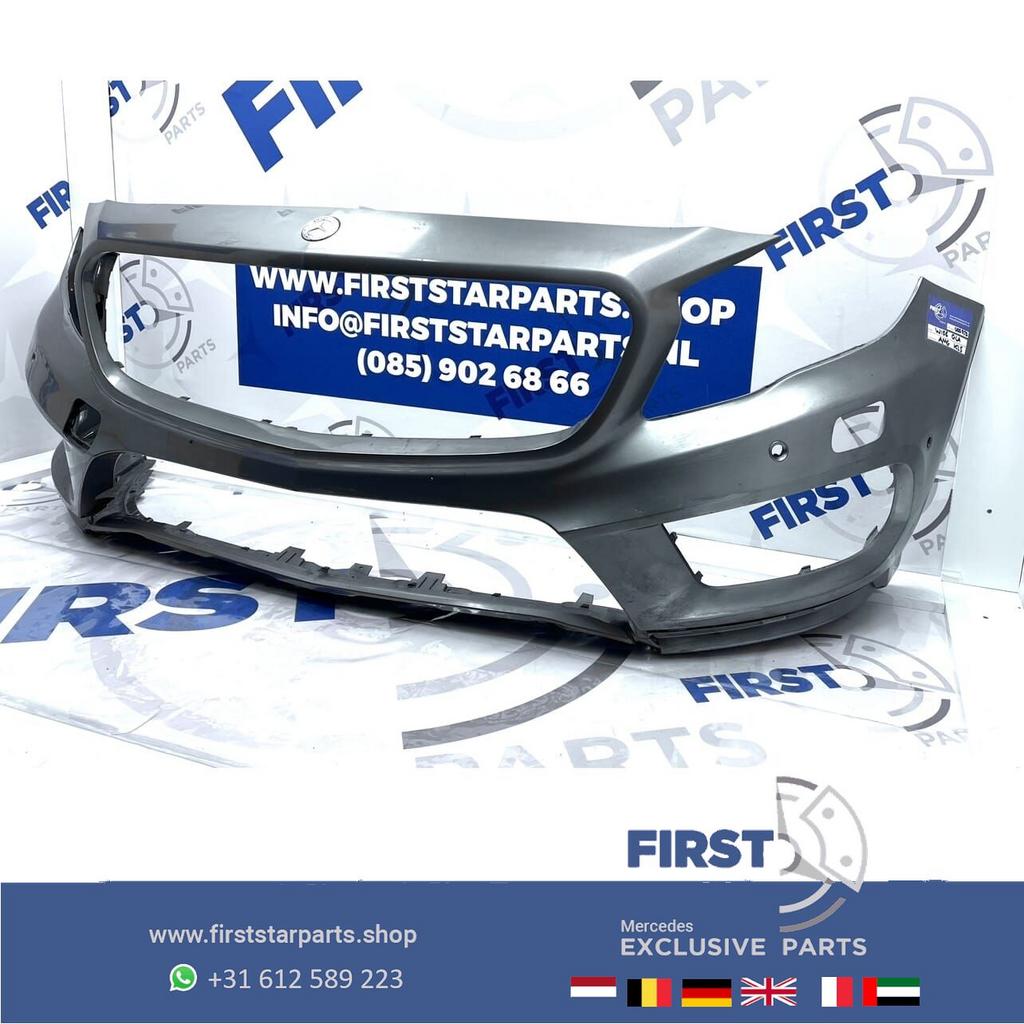 W156 GLA AMG VOORBUMPER ZWART WIT GRIJS ROOD BLAUW ZILVER +, Gebruikt, -, Voor, Ophalen of Verzenden