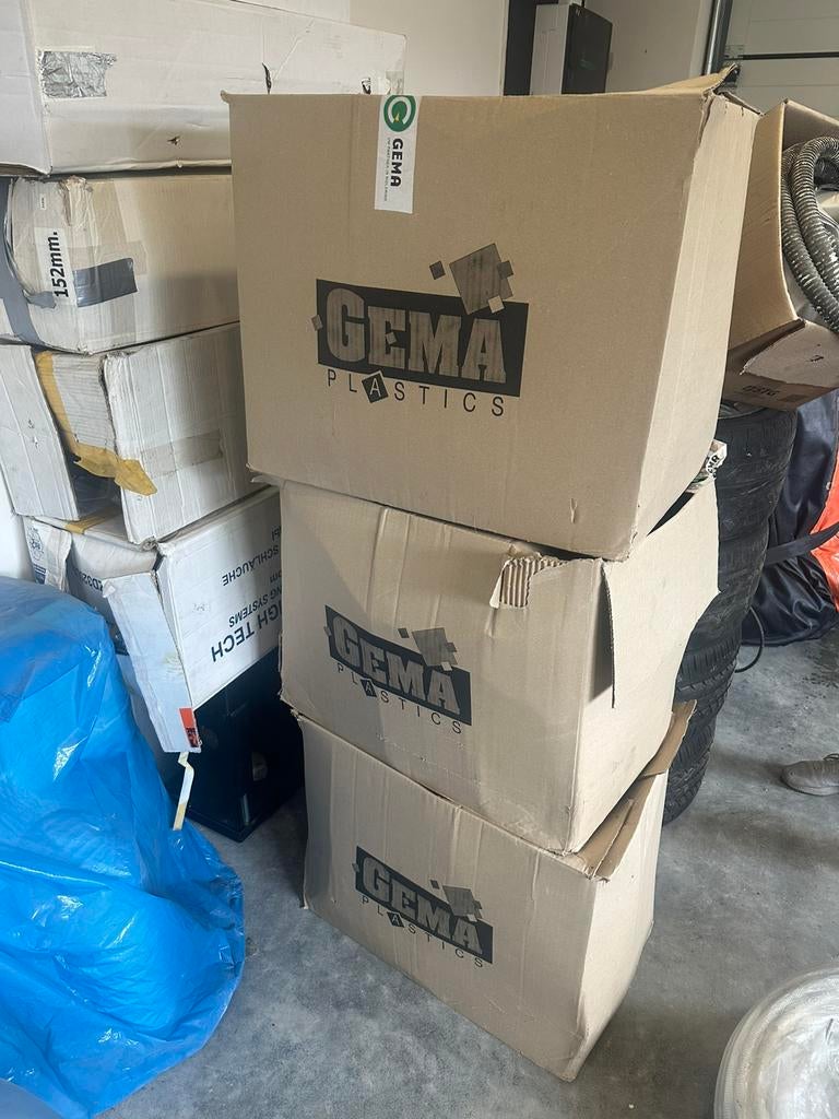 Pvc hulsptukken bochten, Doe-het-zelf en Bouw, Buizen en Afvoer, Ophalen, Nieuw, PVC, Bochten