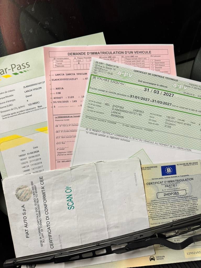 Lancia ypsilon 1.3 jtd pret à immatriculer, Auto's, Lancia, Diesel, Particulier, Euro 4, Ypsilon