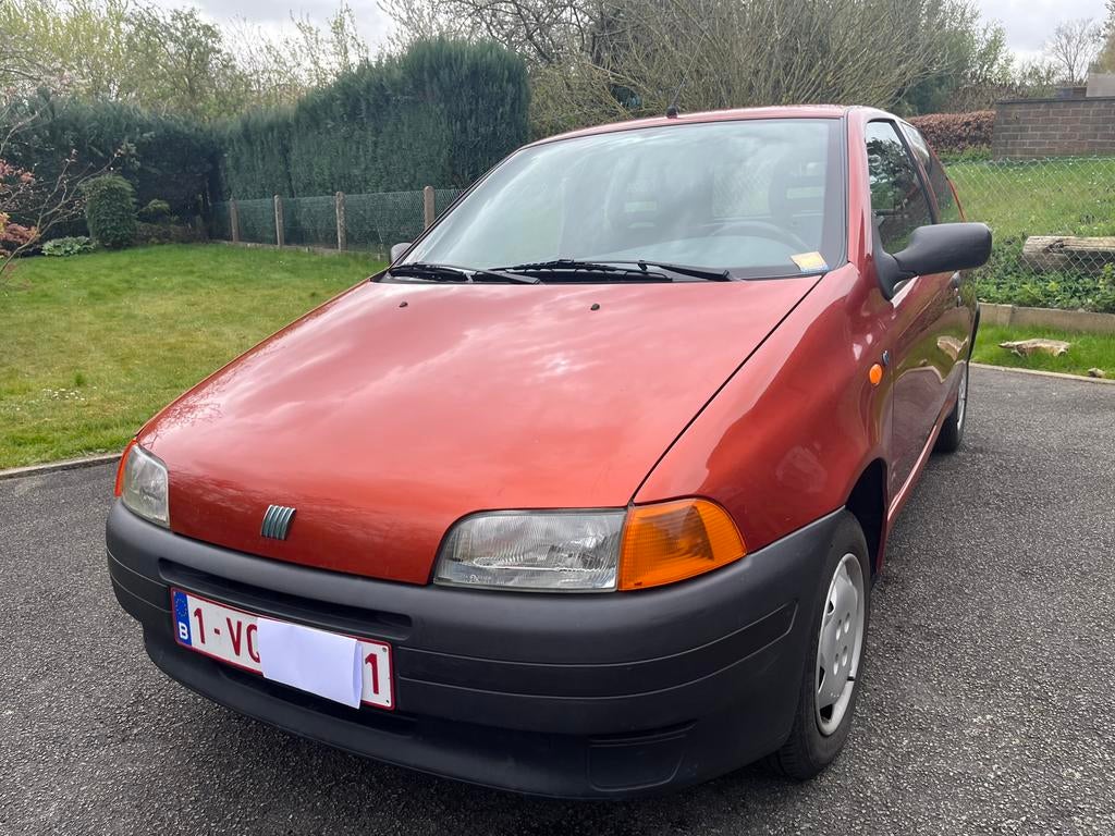 Fiat Punto 1997 orange – 3 portes – 94 000 km – CT OK, Auto's, Fiat, Stof, Overige kleuren, Particulier, Punto