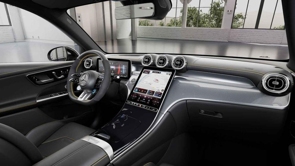 Mercedes-Benz Mercedes-AMG GLC-Klasse 63 S E PERFORM Night E, Automaat, 500 kW, Stof, Zwart