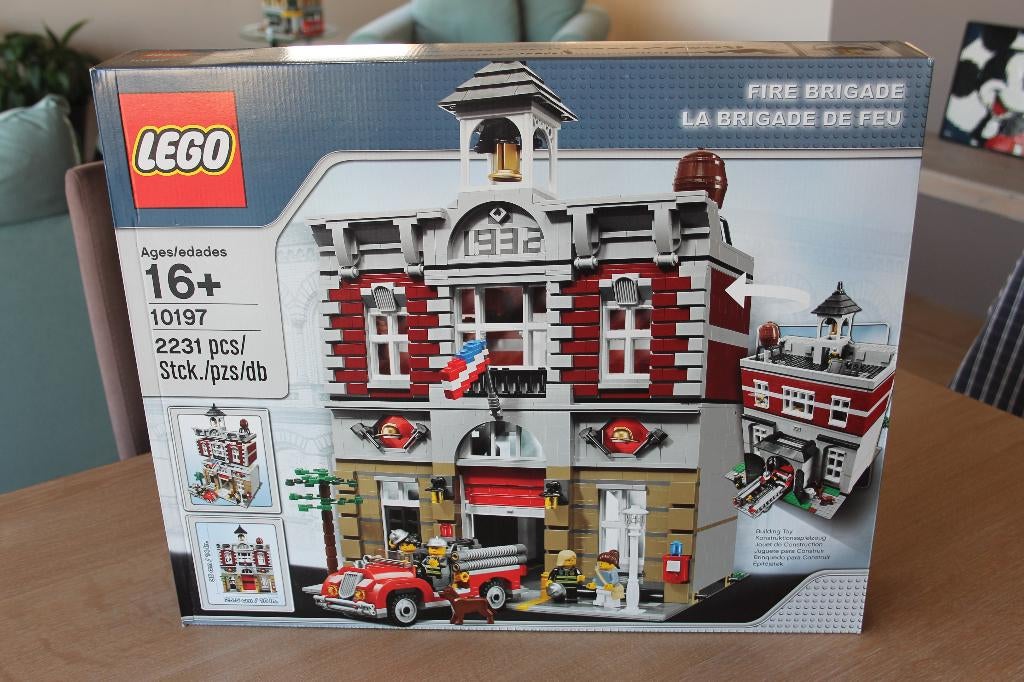LEGO Creator Expert 10197 Fire Brigade, Ophalen of Verzenden, Nieuw, Complete set, Lego
