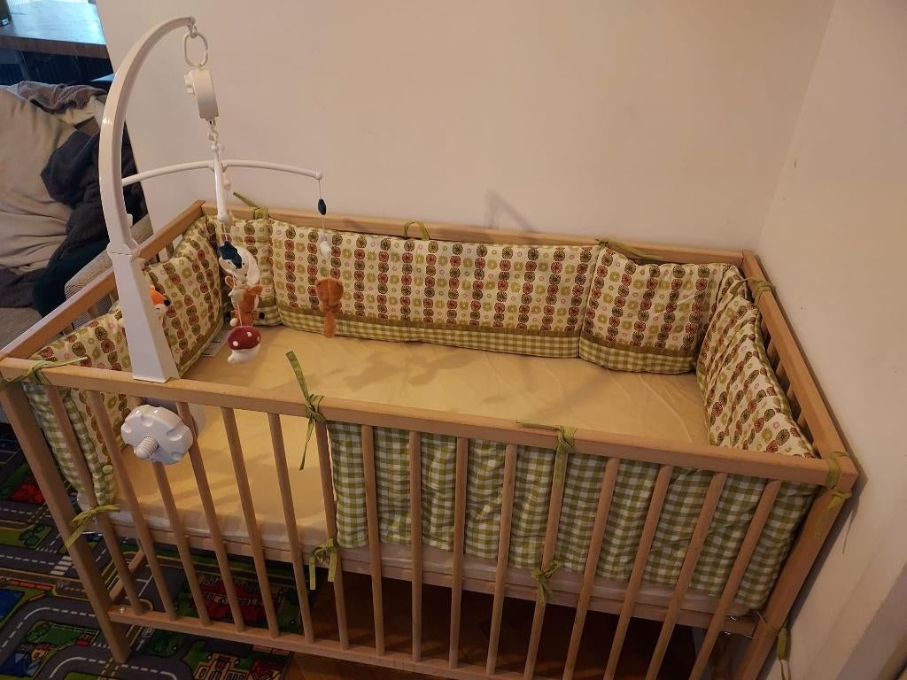 Babybedje, Kinderen en Baby's, Ophalen, Nieuw, Ledikant