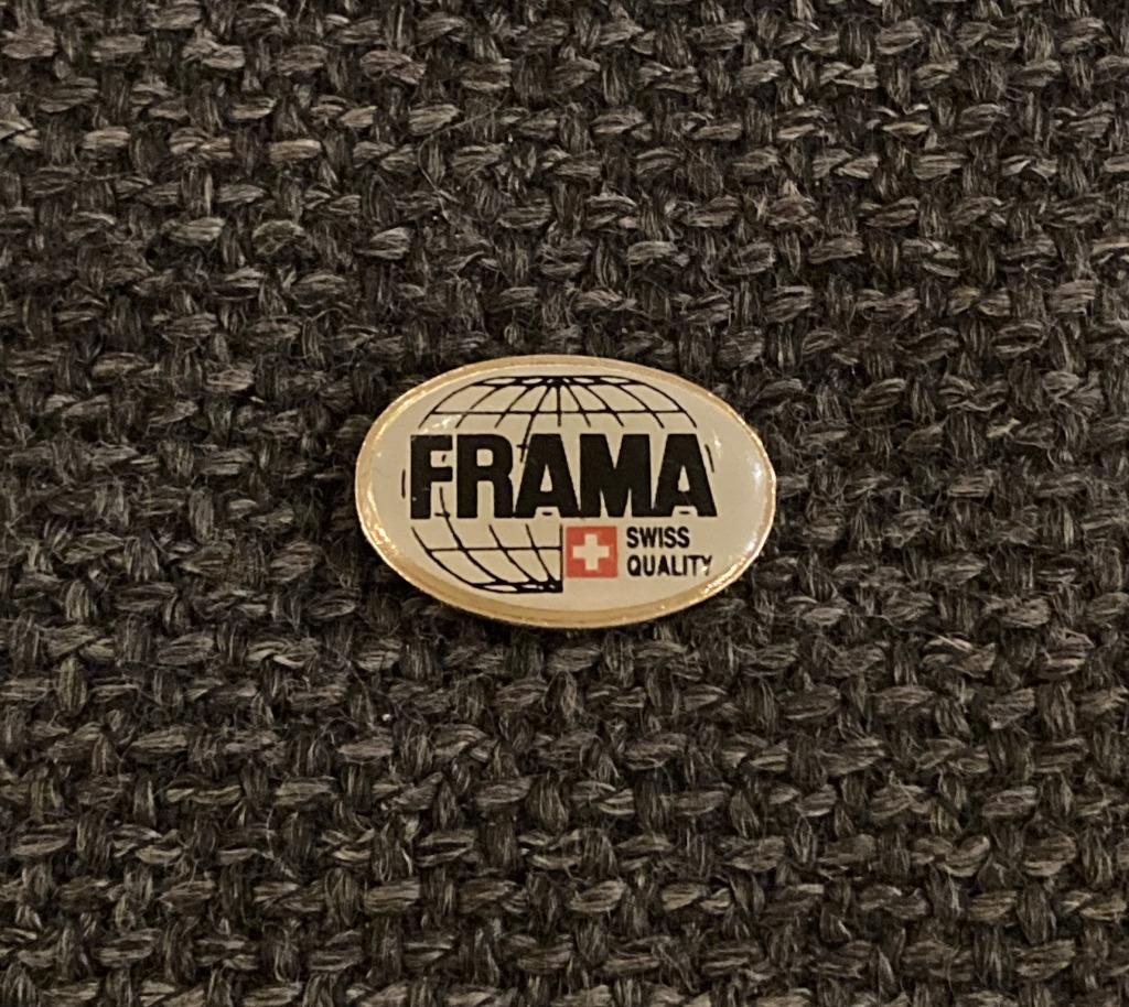 PIN - FRAMA - SWISS QUALITY, Verzenden, Gebruikt, Merk, Speldje of Pin