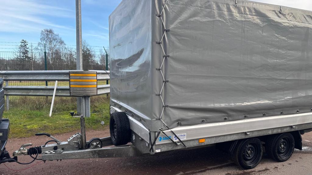 Remorque Hapert MTM 3500 kg, Autos : Divers, Remorques, Comme neuf, Enlèvement