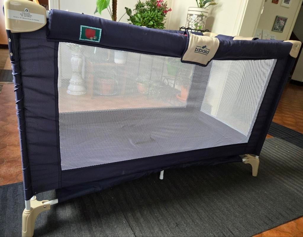 Reisbedje/ Campingbedje met matras voor Je Kleintje!, Ophalen, Zo goed als nieuw, Reisbedje