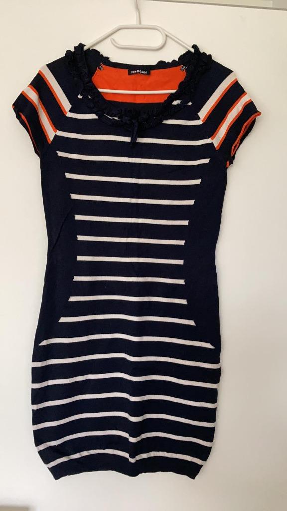 Jurk Morgan maat M zo goed als nieuw, Kleding | Dames, Maat 38/40 (M), Blauw, Zo goed als nieuw, Knielengte