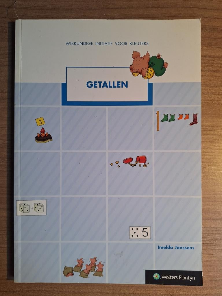 JANSSENS - Wiskundige initiatie voor kleuters Getallen: boek, Boeken, Ophalen of Verzenden, Nederlands, JANSSENS