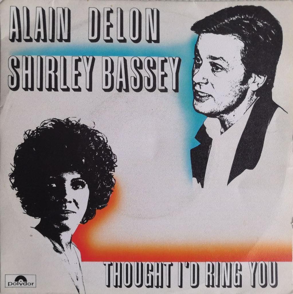 SHIRLEY BASSEY & ALAIN DELON - Thought I'd ring you (single), CD & DVD, Enlèvement ou Envoi, Single, Comme neuf, Pop