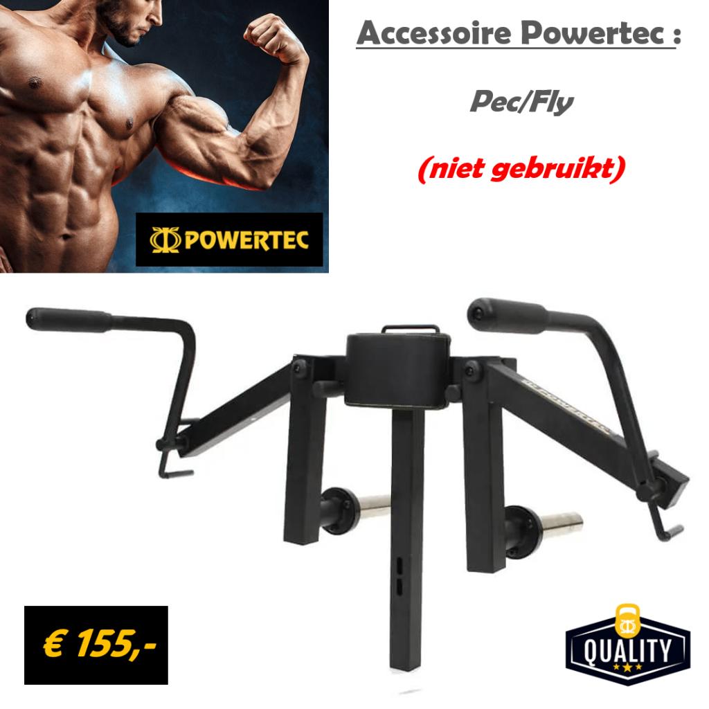 Powertec PEC/FLY Accessory WB-PFA19, Neuf, Pectoraux, Centrale électrique, Enlèvement