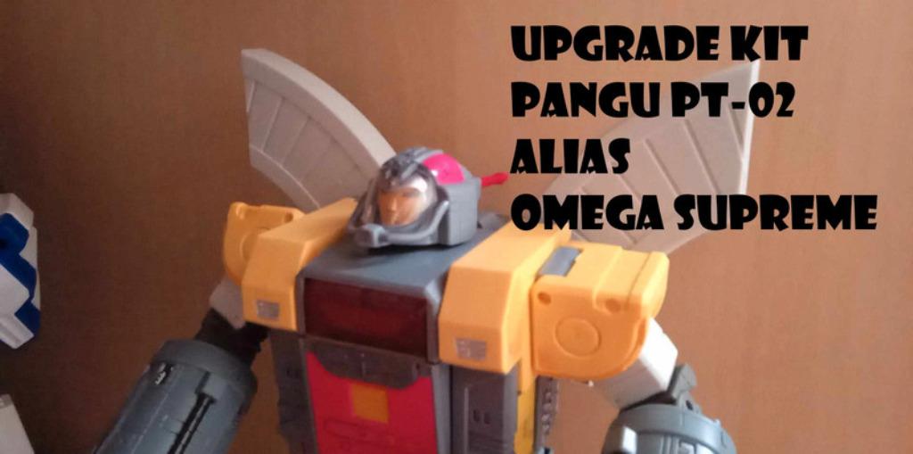 Upgradekit voor Transformers Pangu Pt-02 Omega supreme, G1, Ophalen of Verzenden, Nieuw, Autobots