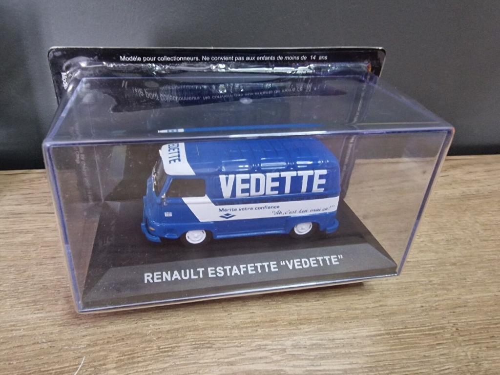 1:43 Ixo Altaya Renault Estafette Vedette (in blister), Hobby en Vrije tijd, Modelauto's | 1:43, Ophalen of Verzenden, Zo goed als nieuw