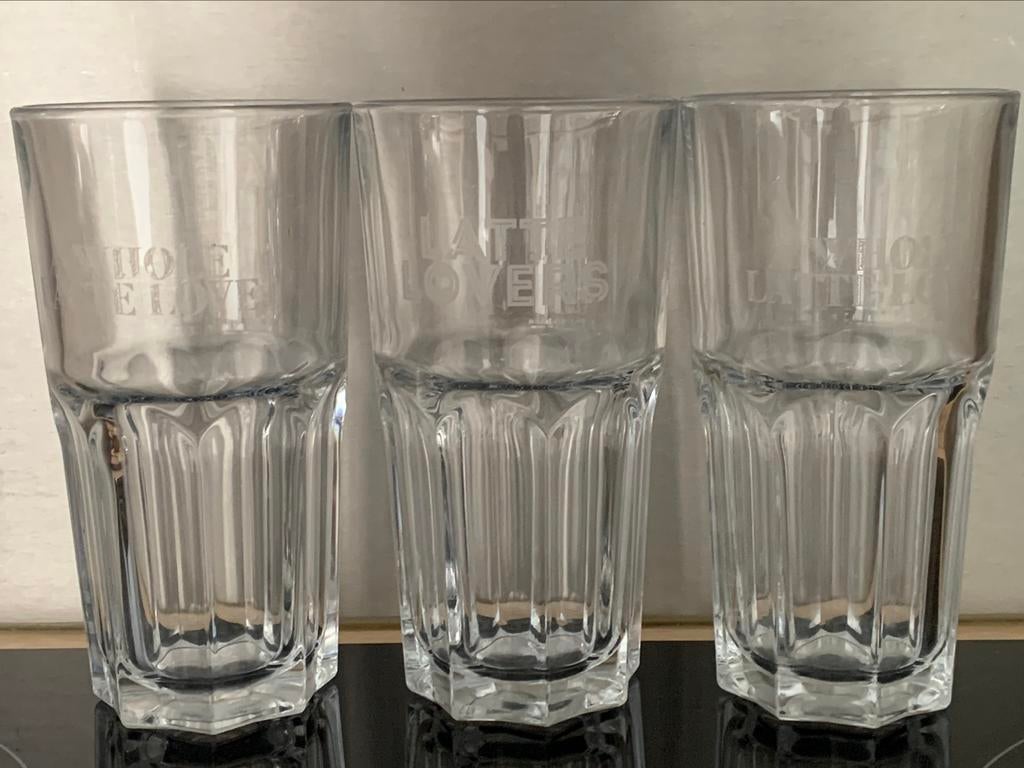 Latte macchiato glazen, Ophalen, Zo goed als nieuw