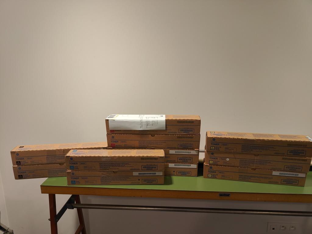 3 inkt toners NIEUW voor printer Konica Minolta, Ophalen, Nieuw, Toner, Konica minolta