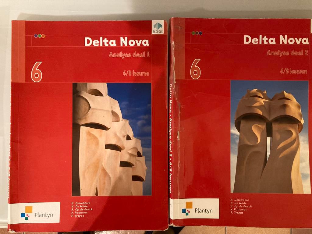 Delta nova 6 analyse deel 1 en 2, Boeken, Ophalen of Verzenden, Zo goed als nieuw, ASO