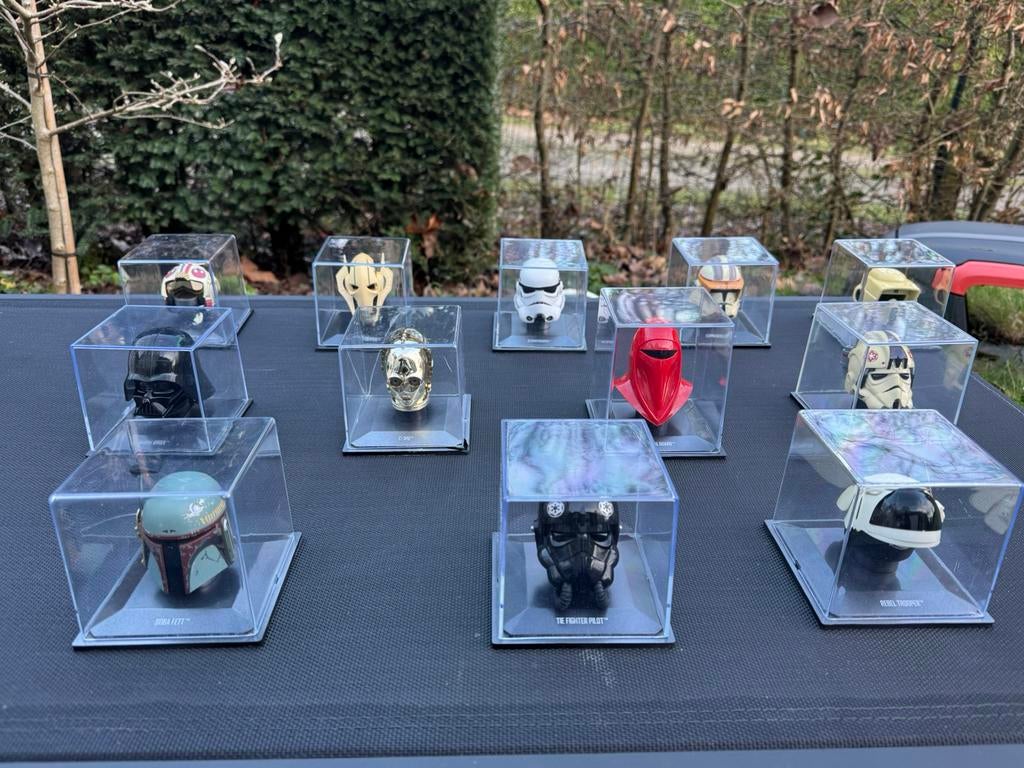Lot de 12 casques Star Wars, Enlèvement, Comme neuf, Figurine