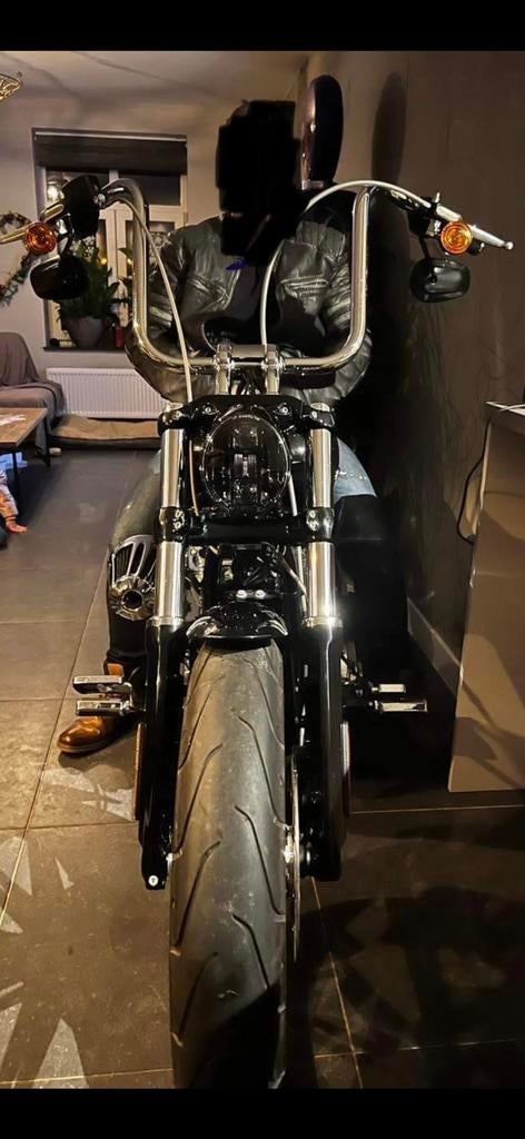 Ape guidon stuur pour harley 1.1/4 pouces ( attache1pouces), Motos