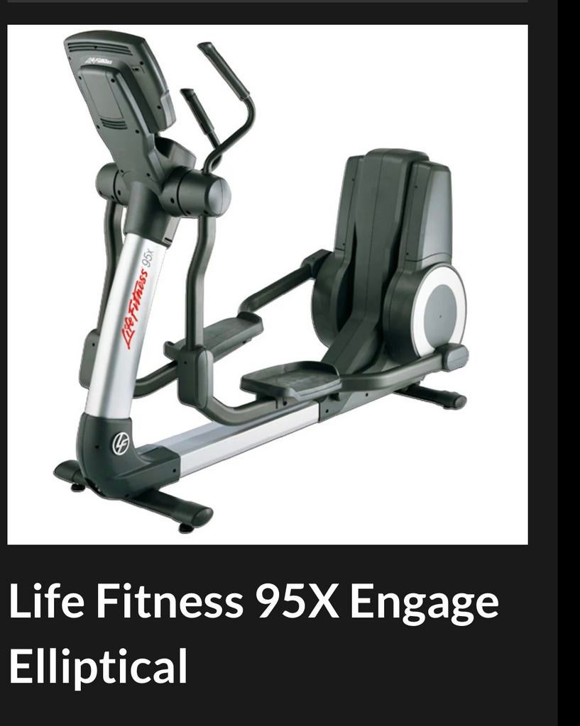 Crosstrainer Lifefitness 95x (Gebruikt), Sport en Fitness, Fitnessmaterialen, Zo goed als nieuw, Ophalen