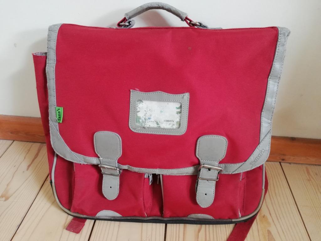 Cartable d'école primaire Tann's rouge - gris, Enlèvement, Utilisé, Rouge, Sac à dos