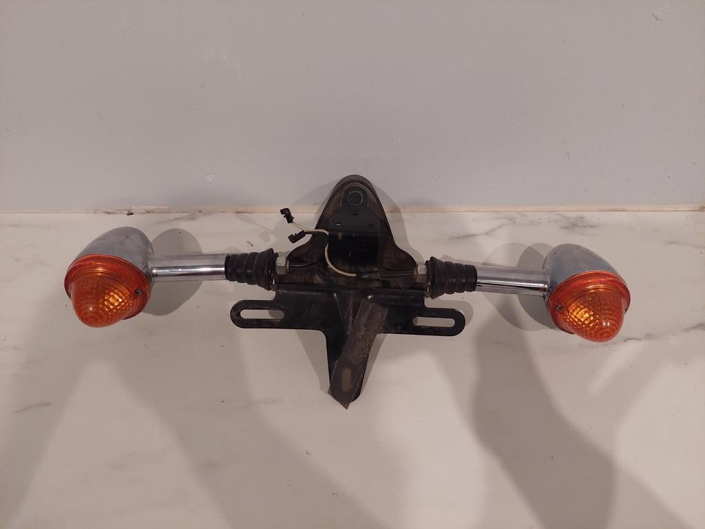 Triumph Thruxton pinkers + beugel, Ophalen