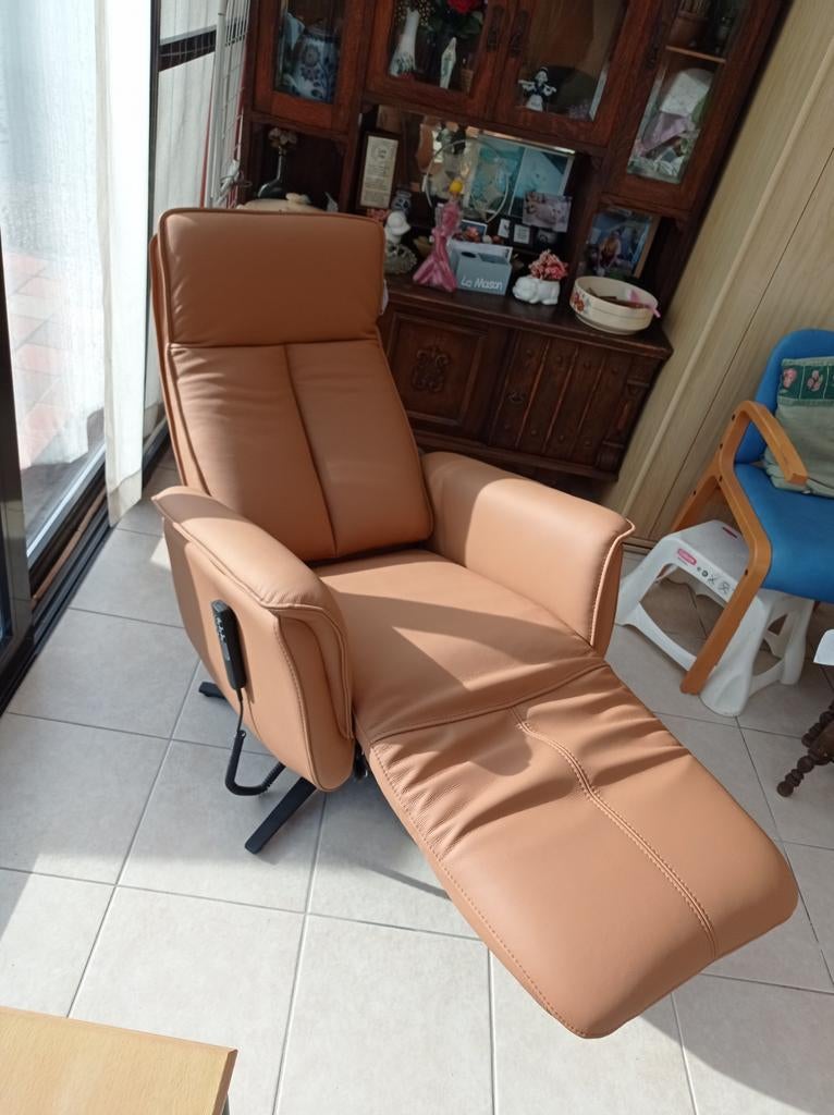 Relax zetel leder, Ophalen